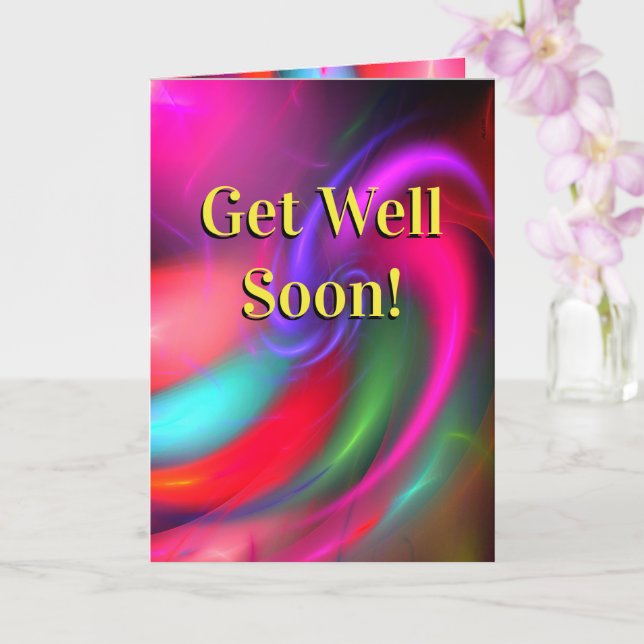Carte Bientôt - Fireworks Design (Orchidée)