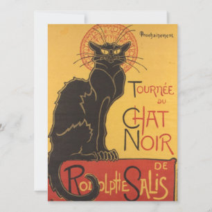Carte Bientôt, la tournée des chats noirs de Rodolphe Sa