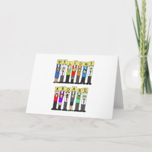 Carte Bienvenue à bord d'un nouvel employé