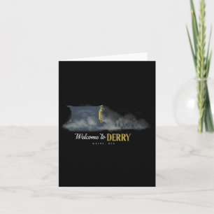 Carte Bienvenue à Derry Maine États-Unis La roulotte de 