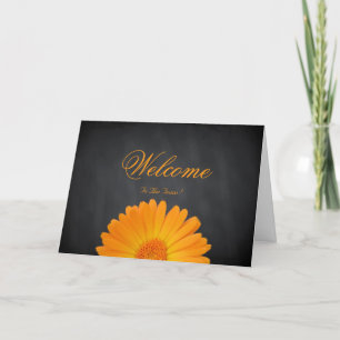 Carte Bienvenue À L'Équipe Daisy Flower