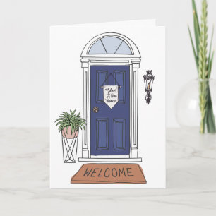 Carte Bienvenue Accueil Porte sur mesure Immobilier