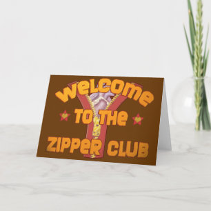 Carte Bienvenue au Zipper Club