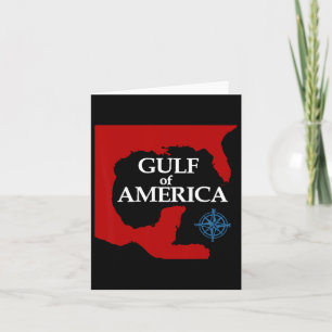 Carte Bienvenue dans le Golfe du Mexique aux États-Unis