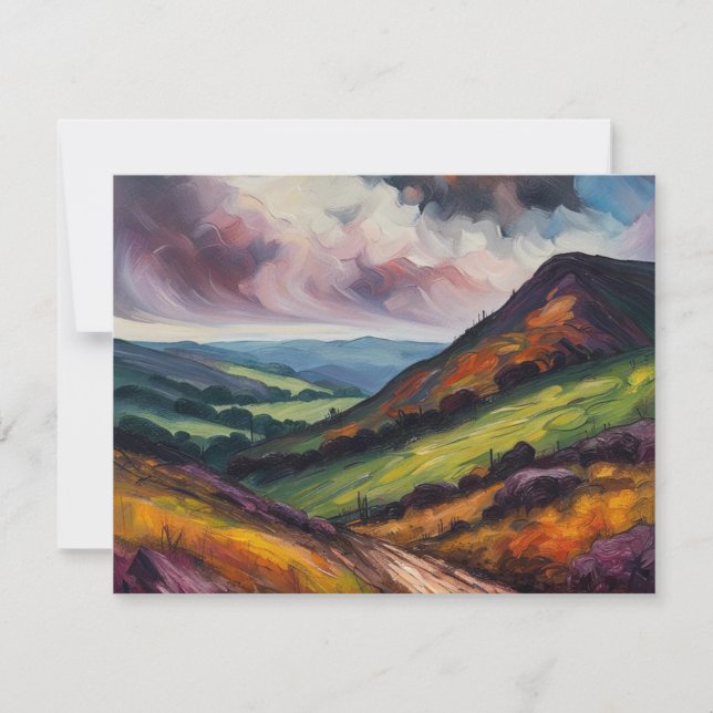 Carte Bienvenue dans le Peak District (Devant)