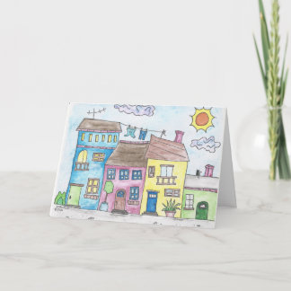 Carte Bienvenue dans le quartier