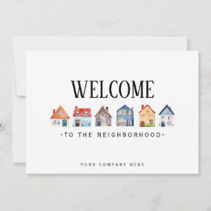 Carte Bienvenue dans le quartier Watercolor Realty