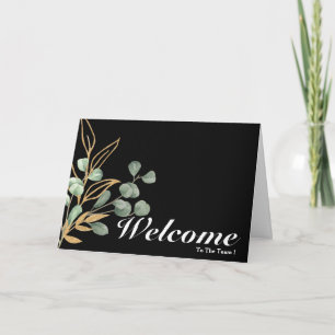 Carte Bienvenue Dans L'Équipe