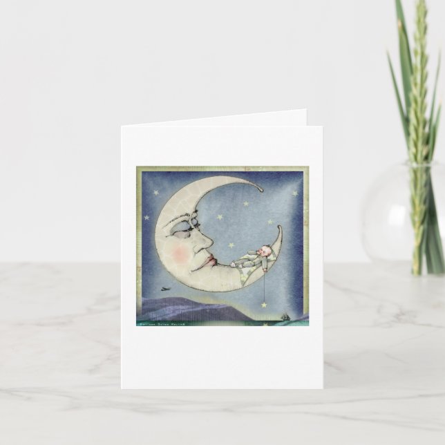 Carte Bienvenue Nouveau bébé (Devant)