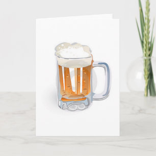 Carte Bière En Mug/Oktoberfest