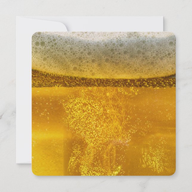 Carte Bière Galaxy une mousse céleste d'étanchement (Devant)