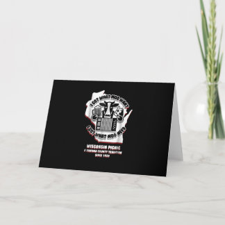 Carte Bières Wisconsin Picnic Cow, Fromage & Accordéon