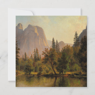 Carte Bierstadt - Cathedral Rocks, Yosemite Valley,