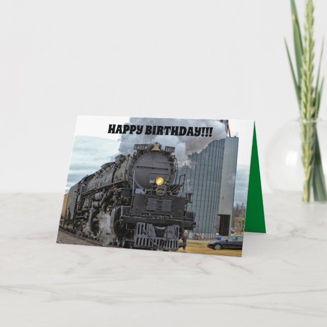 Carte Big Boy 4014 Anniversaire (Devant)