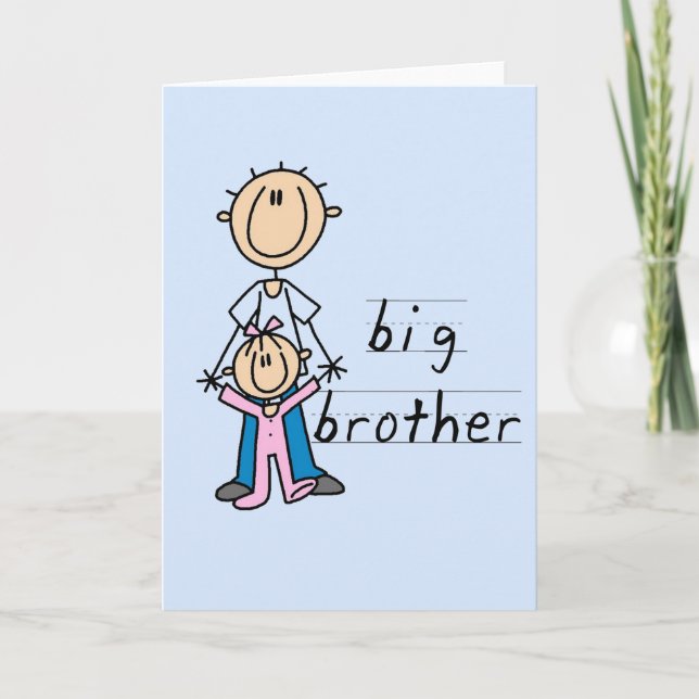Carte Big Brother avec des T-shirts et des cadeaux de la (Devant)
