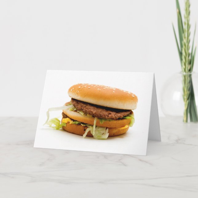 Carte Big Mac (Devant)