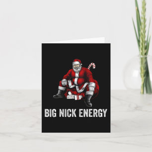 Carte Big Nick Energy Fun Père Noël Noël 3