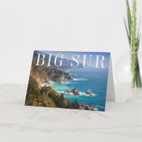 Big Sur côte californienne | Joyeux Anniversaire