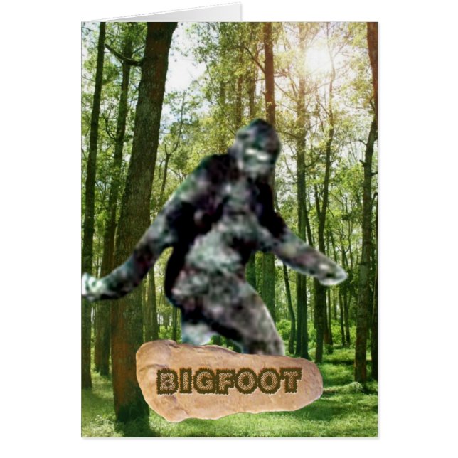 Carte Bigfoot (Devant)
