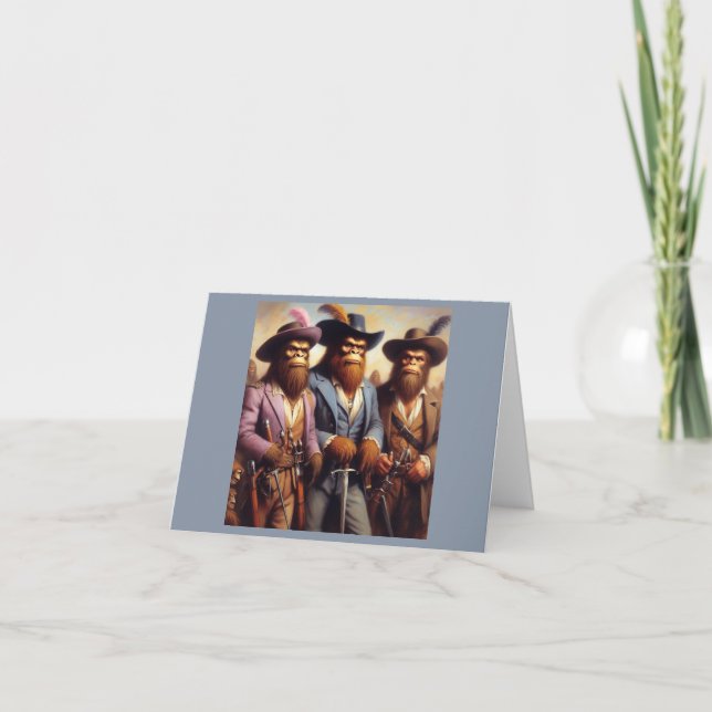Carte Bigfoot 3 mousquetaires (Devant)