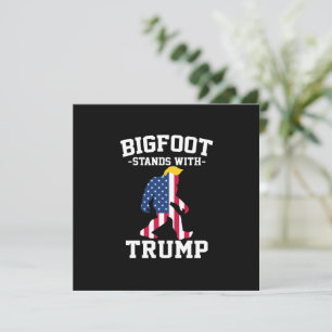 Carte Bigfoot Se Déplace Avec Les Élections Trump De 202
