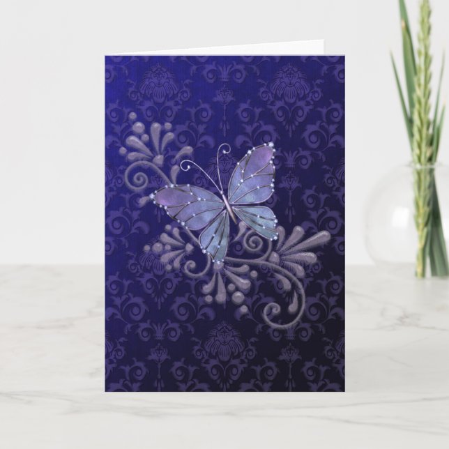 Carte Bijoux papillon (Devant)
