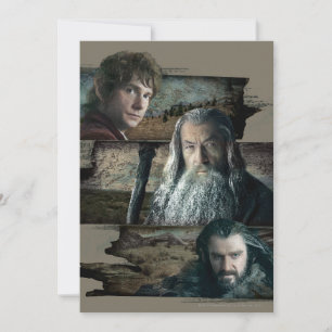 Carte BILBO BAGGINS™, Gandalf, THORIN OAKENSHIELD™