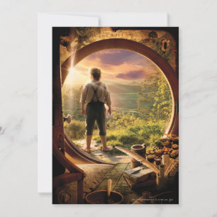 Carte BILBO BAGGINS™ Retour dans le collage de shire