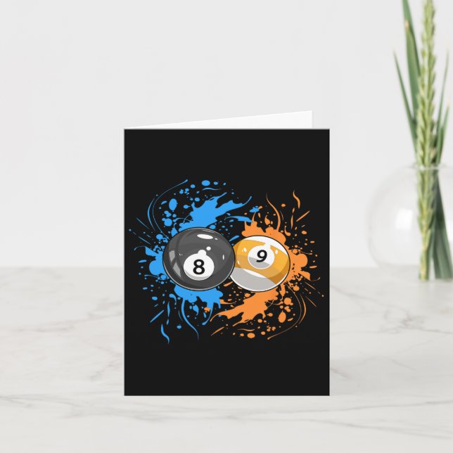 Carte Billard cool Pour 8 Ll Et 9 Lecteurs (Devant)