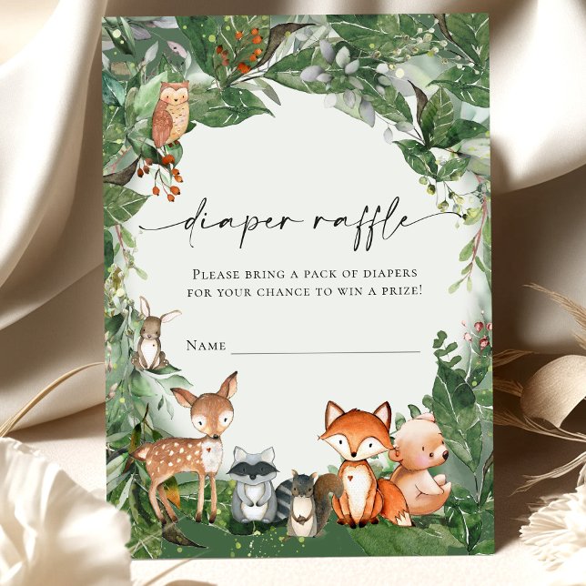 Carte Billet de rabais de couches Woodland (Créateur téléchargé)