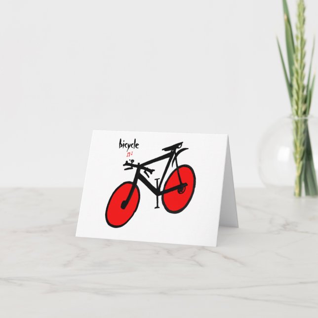 Carte Billet Vélo (Devant)