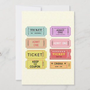 Carte Billets vidéo