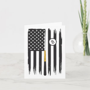 Carte Billiard Pool Player Billiards Table Etats-Unis Am