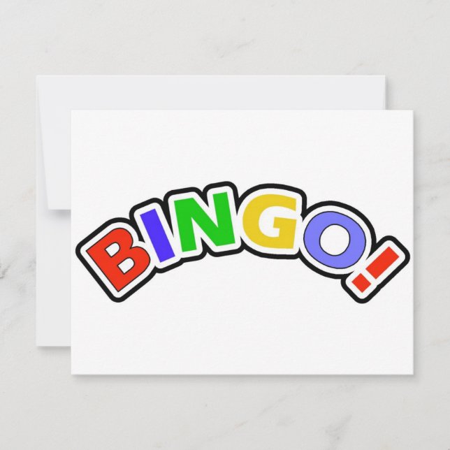 Carte Bingo (Devant)