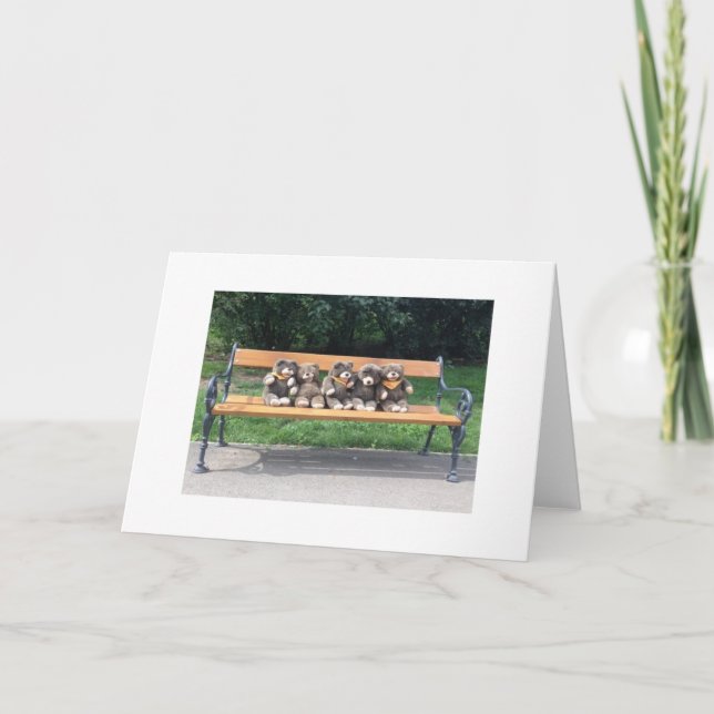 Carte Bingo Bear (Devant)