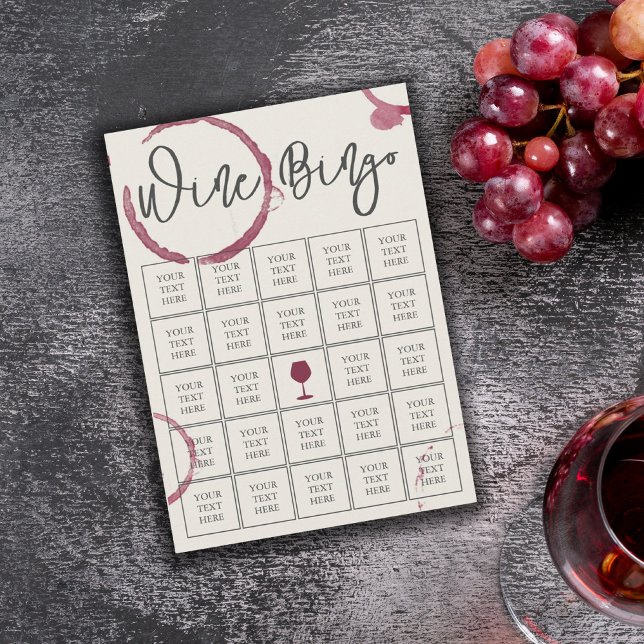 Carte Bingo Bingo (Créateur téléchargé)