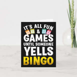 Carte Bingo Conception Pour Hommes Femmes Bingo Novelité