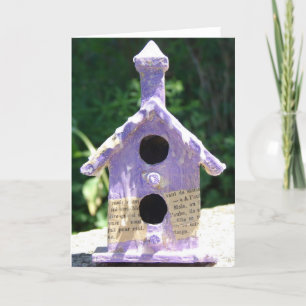 Carte Bird House Art