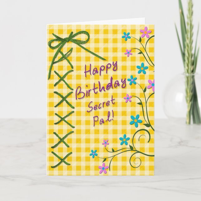 Carte Birthday (Devant)