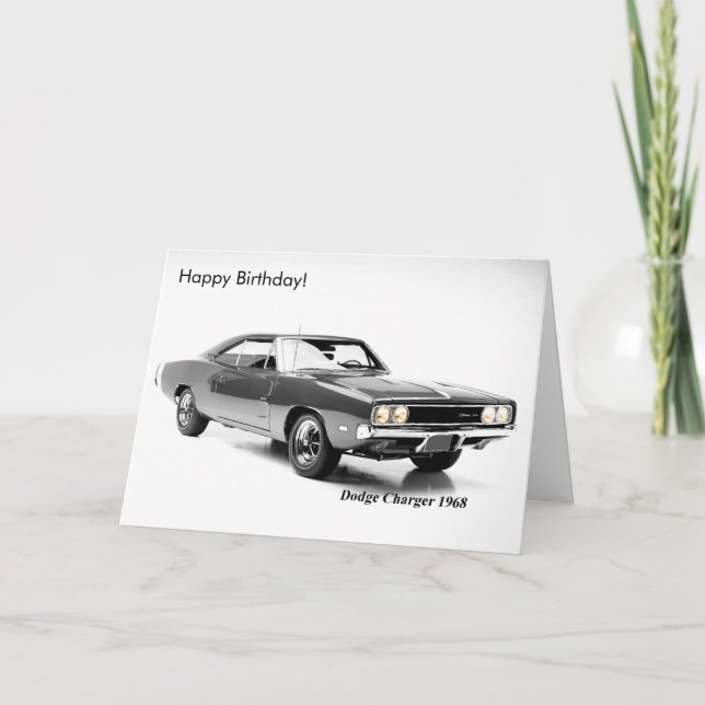 Carte Birthday Card (Devant)