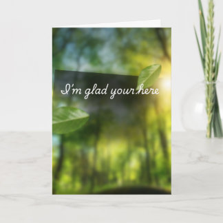 Carte Birthday card for Anyone