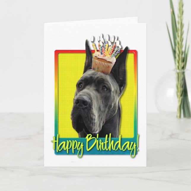 Carte Birthday cupcake (Devant)