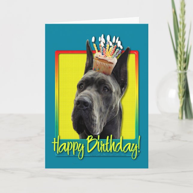 Carte Birthday cupcake (Devant)