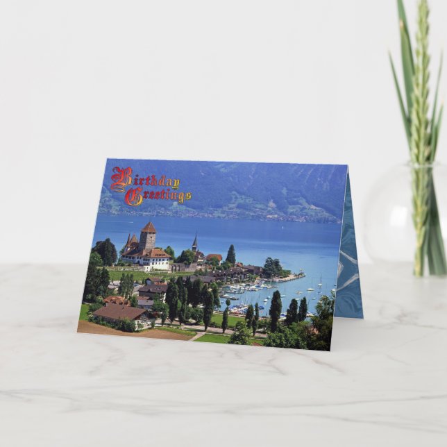 Carte Birthday Greetings (Devant)