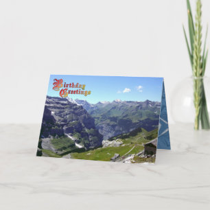 Carte Birthday Greetings