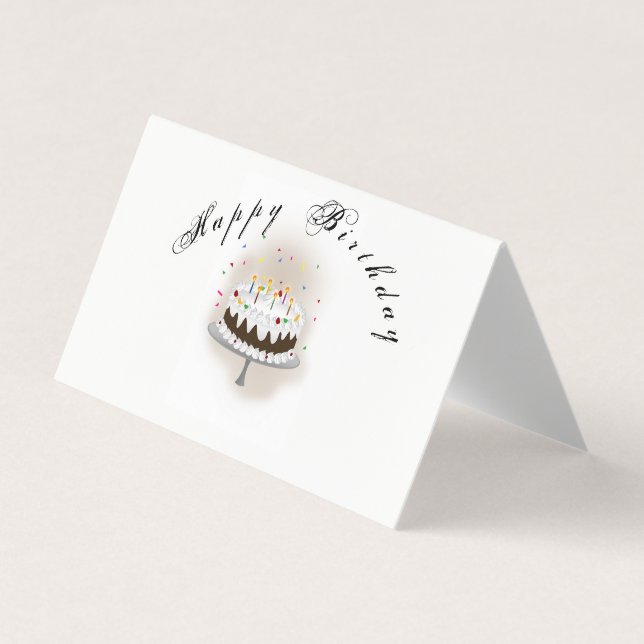 Carte birthday Happy (Devant)
