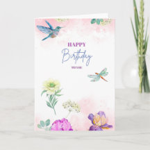 Birthday Wishing card