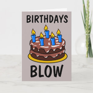 CARTE BIRTHDAYS BLOW BANTHDAY CARDS FUNNY