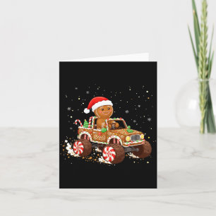 Carte Biscuits de Noël au pain d'épice de Monster Truck
