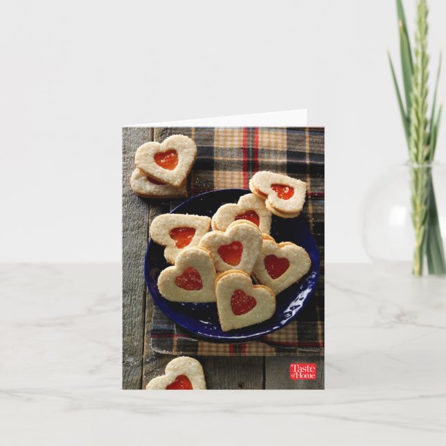 Carte Biscuits de noix de coco d'amoureux (Devant)